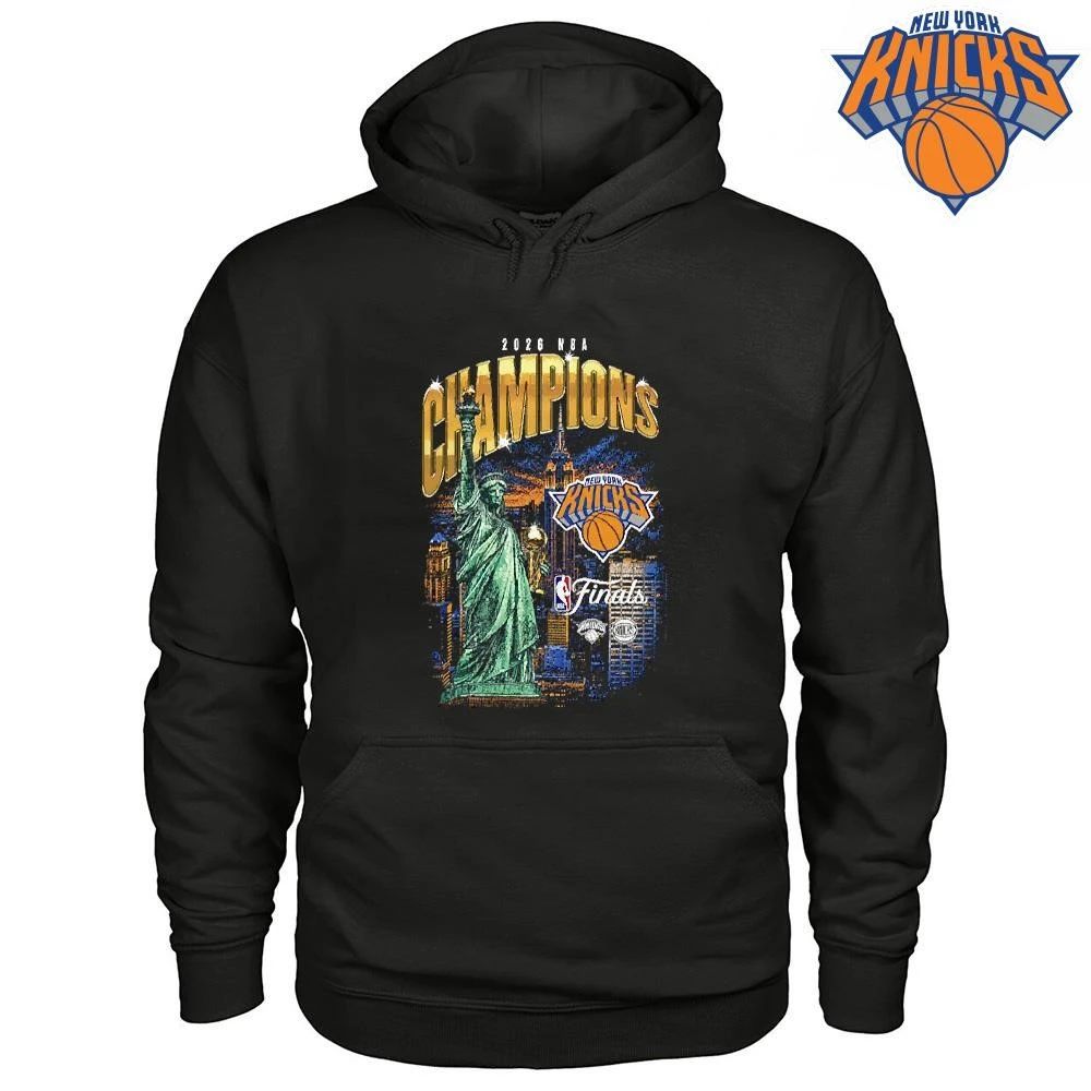 Mitchell and Ness Vintage New York Knicks Champions NBA 2026 Bootleg T Shirt