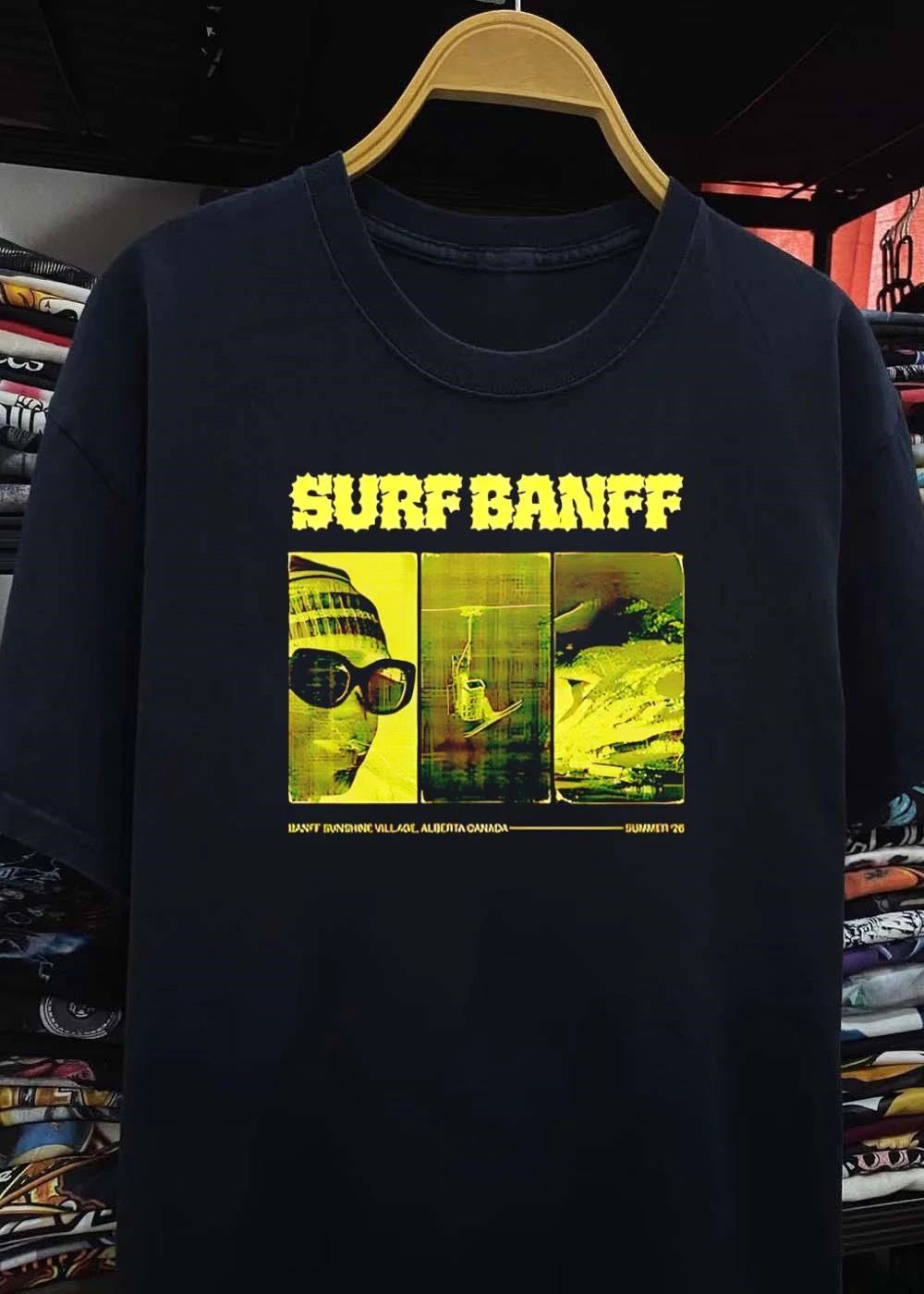 Surf Banff Sunshine Village Alberta Canada Summer 26 Vintage Style shirt