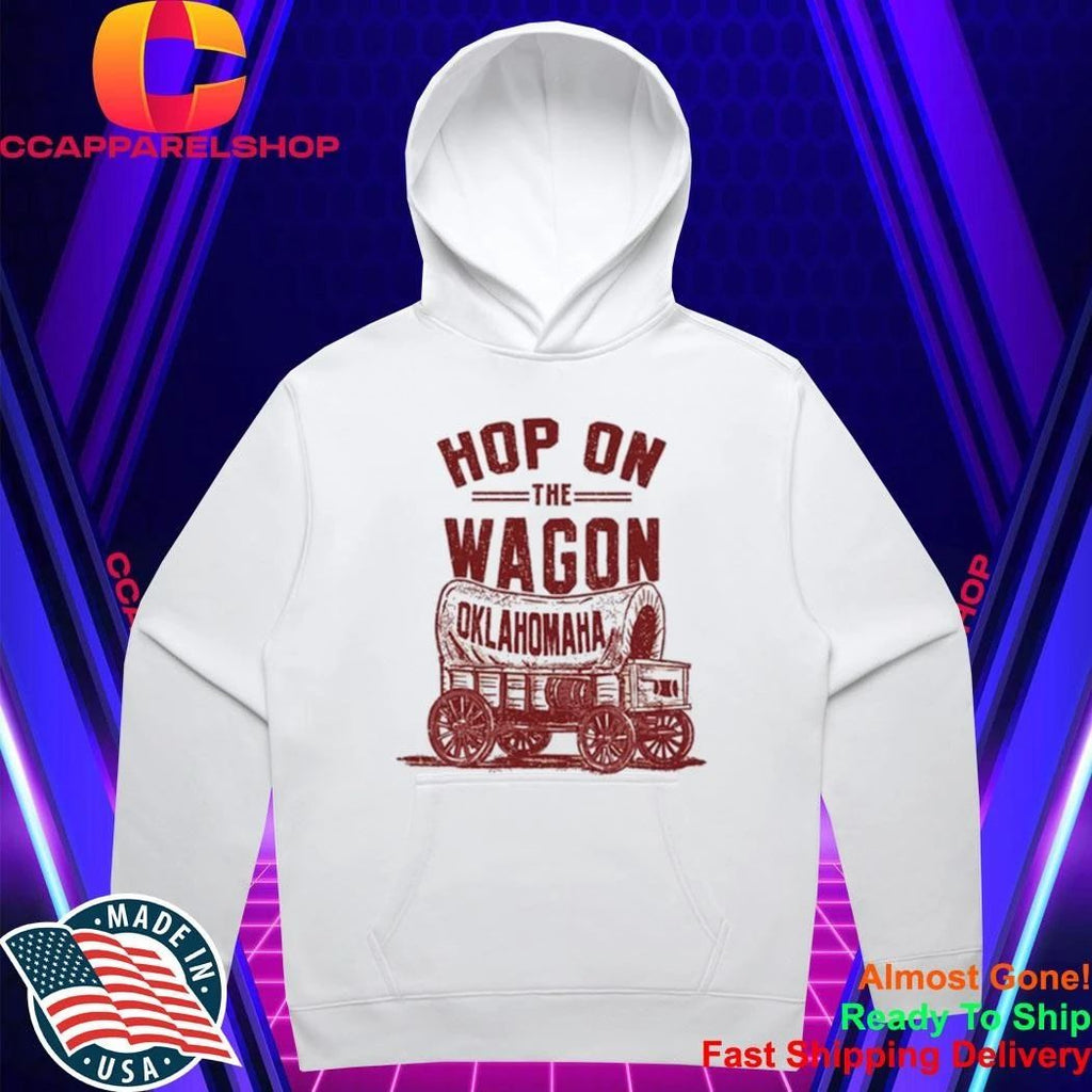 Hop On The Wagon Oklahomaha Pocket Shirt