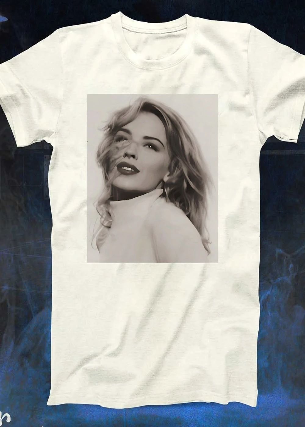 Kylie Minogue Portrait Iconic Music Star T-Shirt