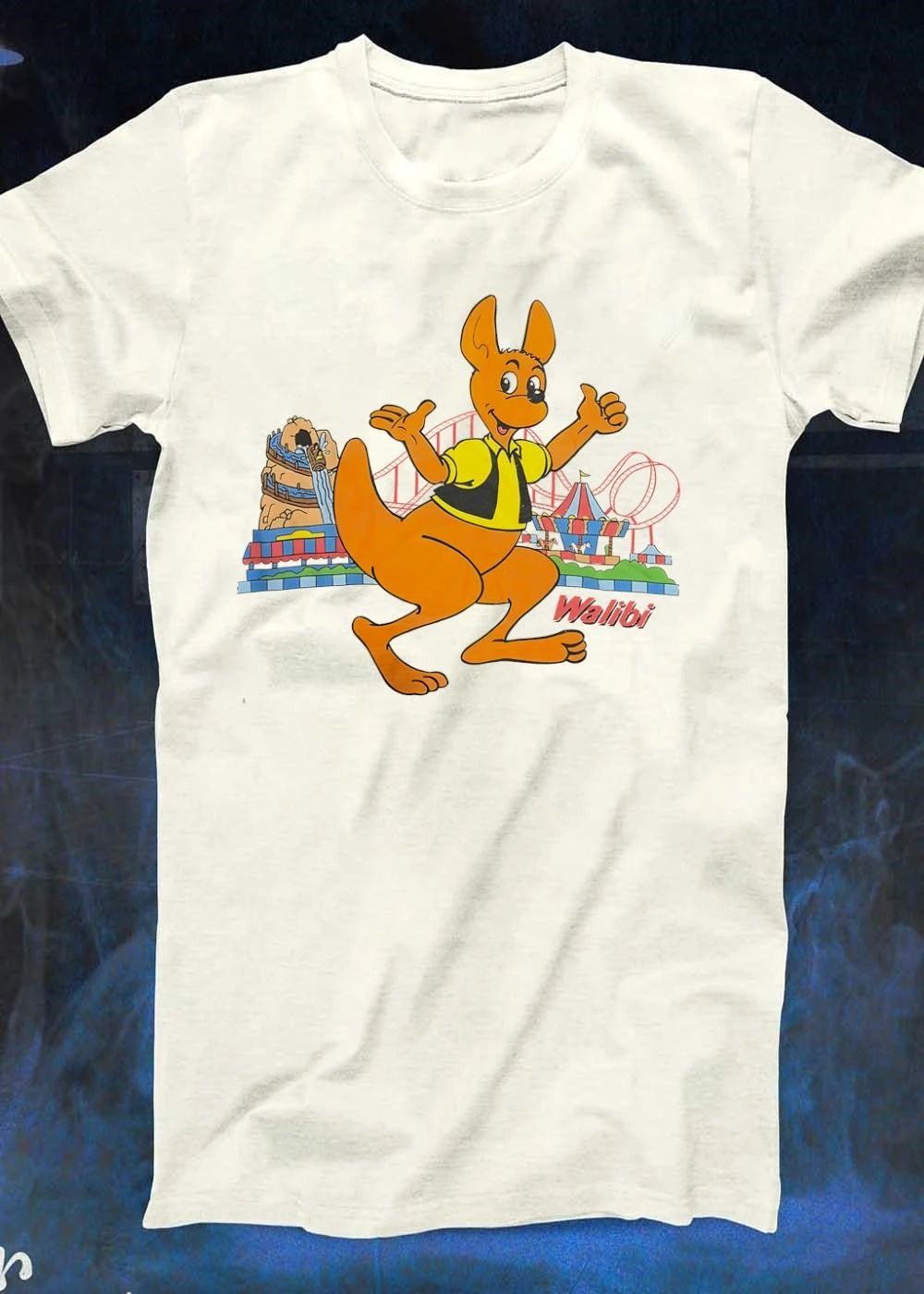 Walibi Kangaroo Waving Roller Coaster shirt