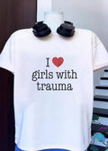 Trauma Survivor Gift I Love Girls with Trauma Shirt