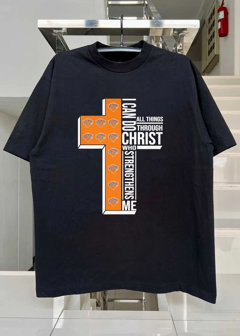 I Can Do All Things Through Christ Who Strengthens Me Cross Knicks shirt