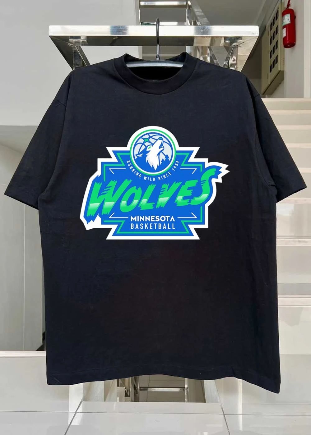 Wolves Minnesota Basketball Running Wild Since 1989 shirt