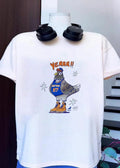 Pigeon x Fefi Pigeon Wearing New York Basketball Jersey and Timberland Boots Yerrr 97 T-Shirt