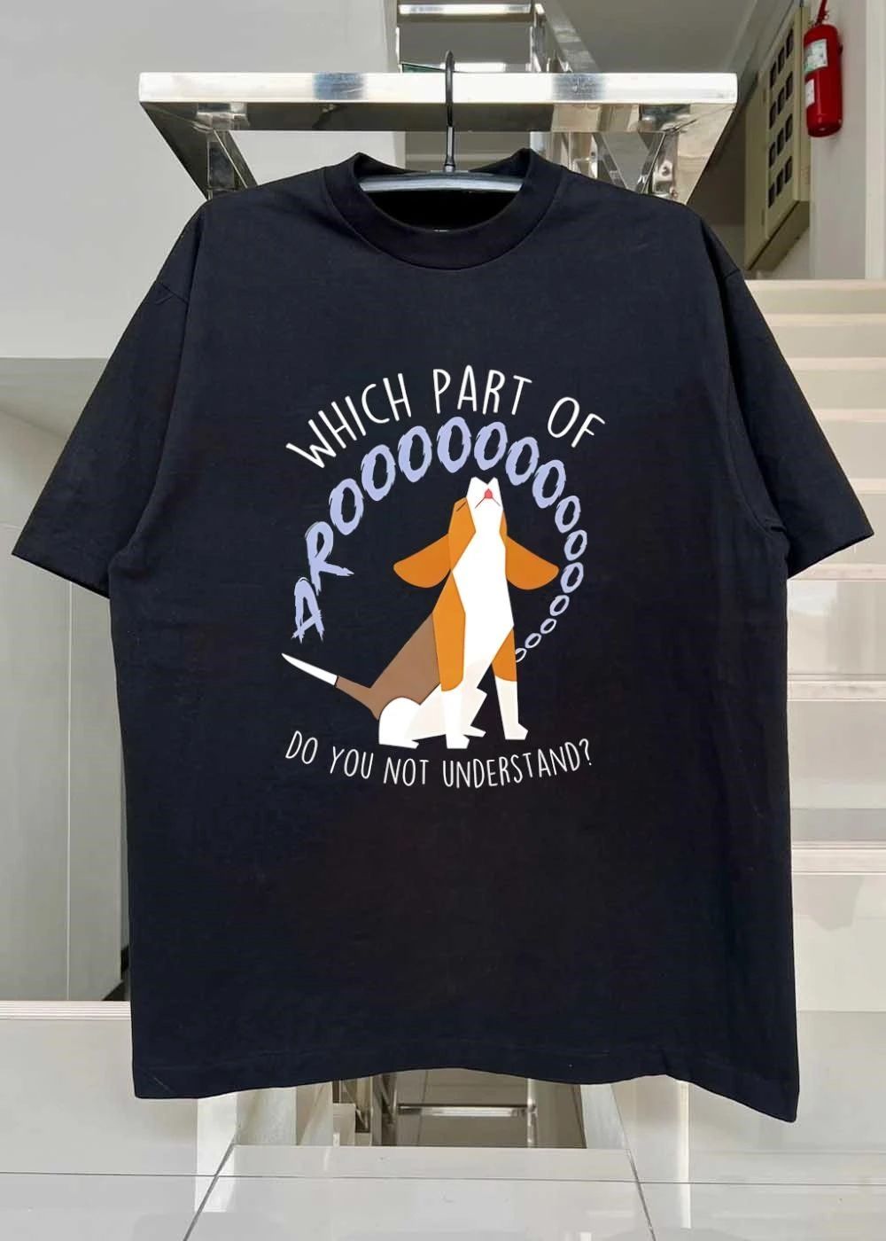 Beagle Howling Which Part of Arooooo Do You Not Understand T-Shirt