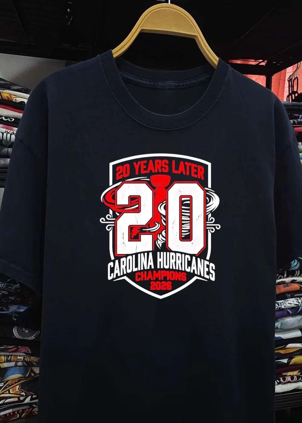 20 Years Later Carolina Hurricanes Champions 2026 shirt