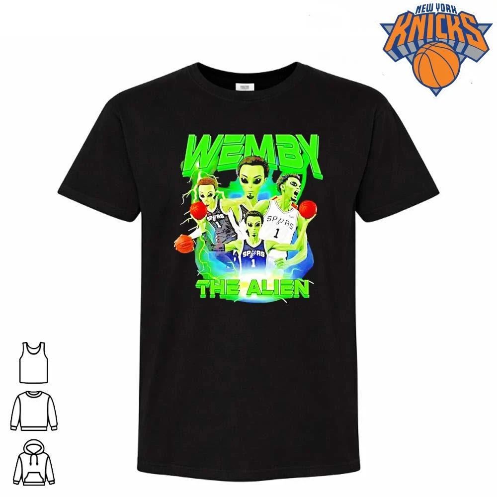 Victor Wembanyama San Antonio Spurs Nba Finals 2026 Wemby The Alien Basketball Player Shirt