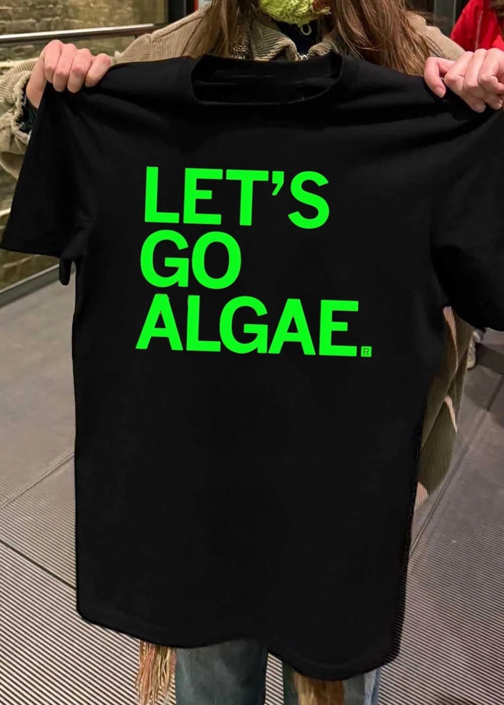 Eco-Friendly Apparel ‘ Promote Sustainable Energy with Let’s Go Algae shirt