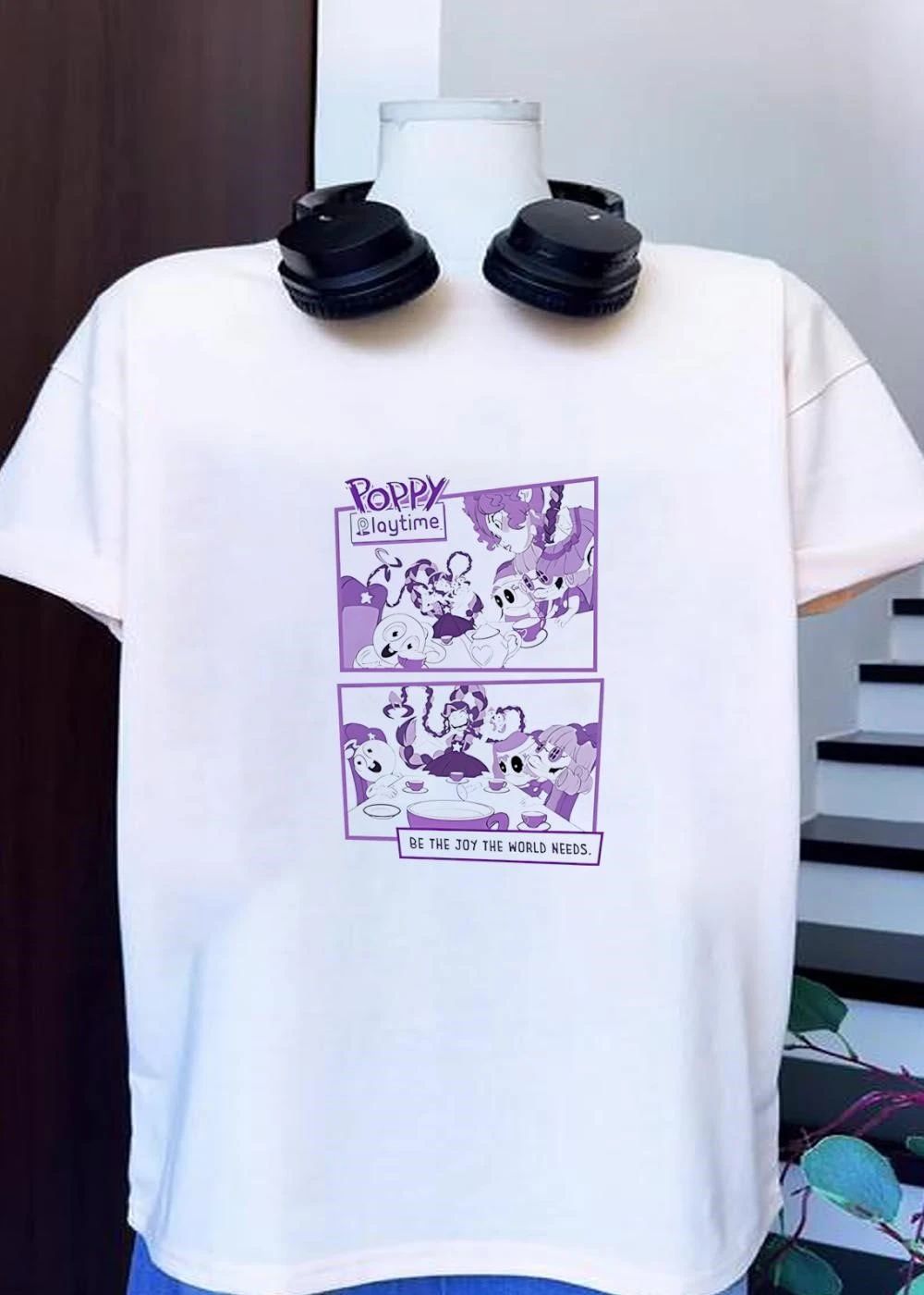 Poppy Playtime Tea Party Be the Joy the World Needs T-Shirt