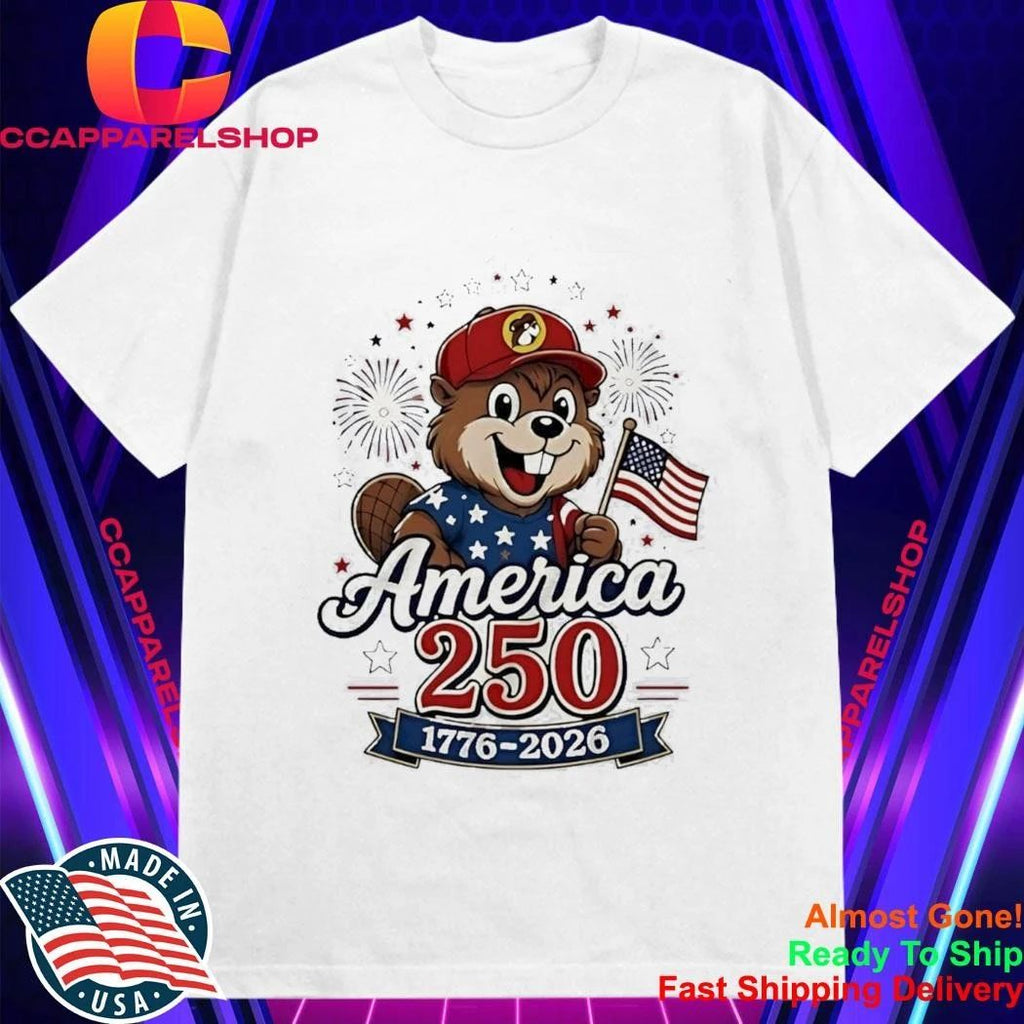 Buc-ee’s Patriotic America 250 Celebration 1776-2026 USA Shirt