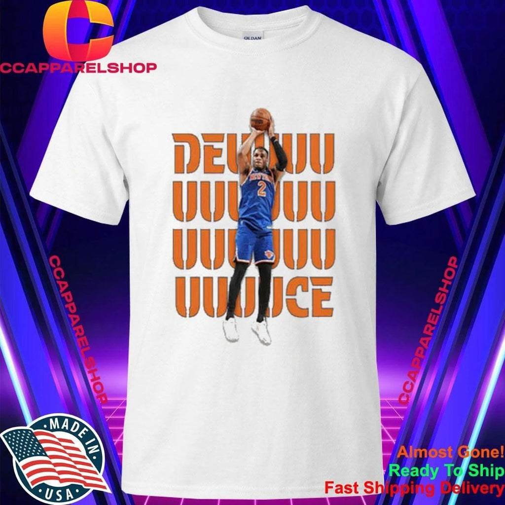 Deuce McBride Knicks Deuce Deuce Running Miles Shirt
