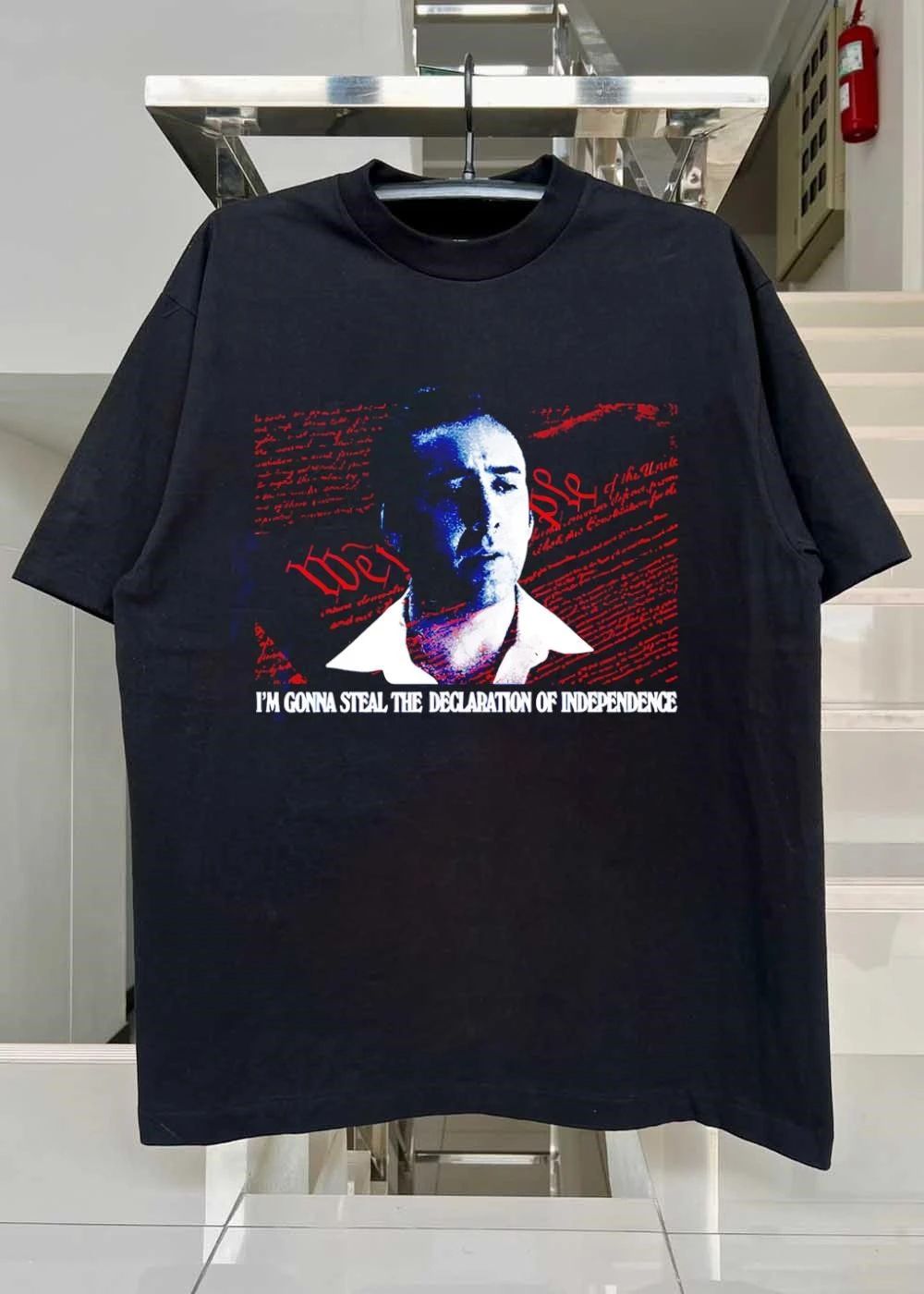 Nicolas Cage National Treasure Declaration of Independence Im gonna steal the shirt