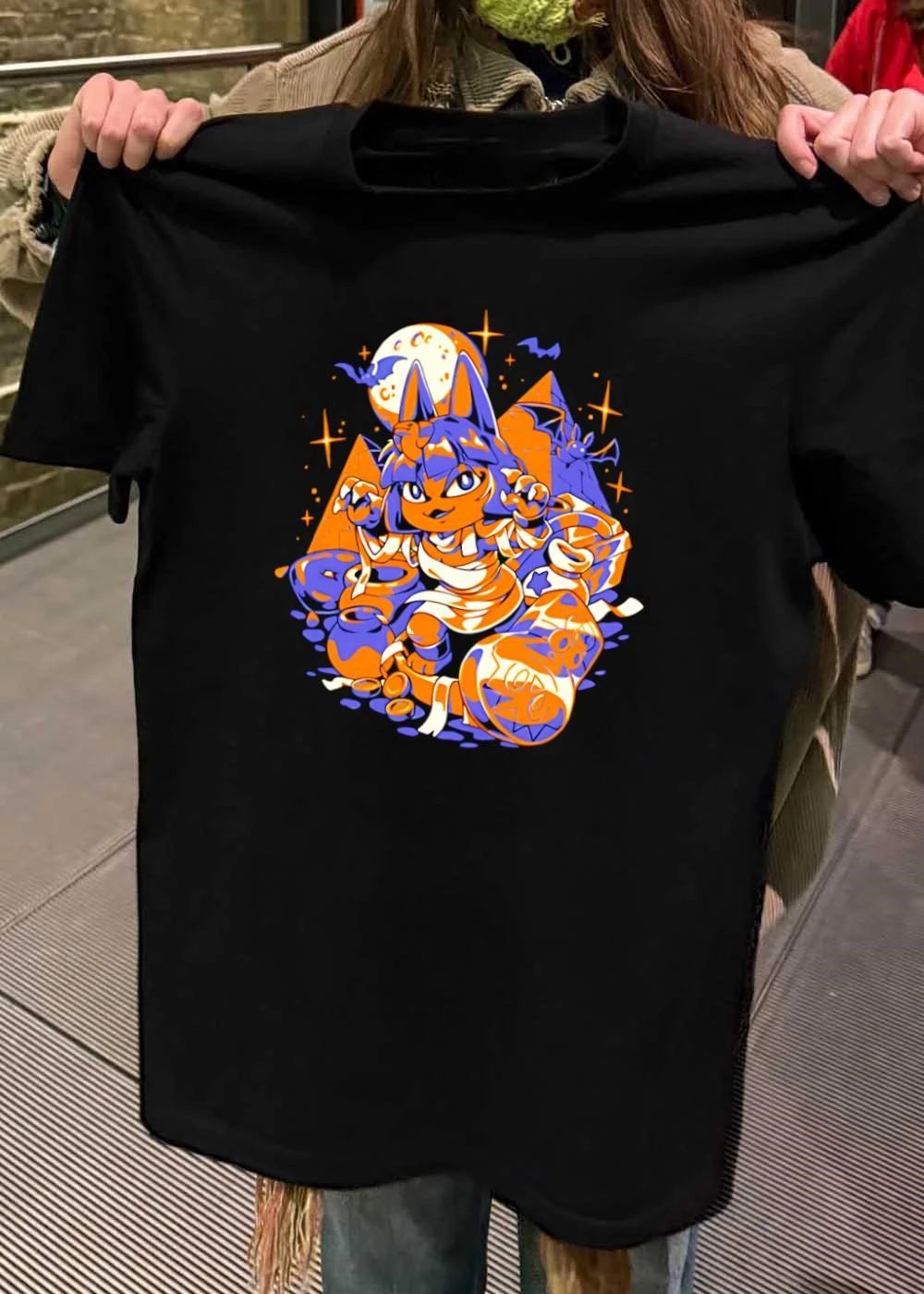 Halloween Animal Crossing Ankha Mummy Pose Animal Crossing T-Shirt