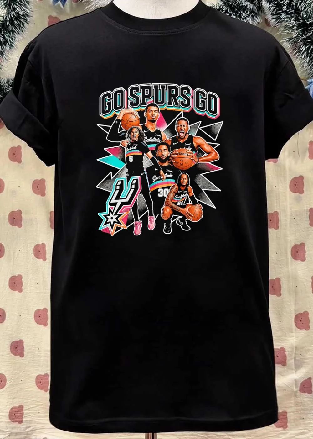 Spurs Graphic Fan Gear Go Spurs Go San Antonio Shirt