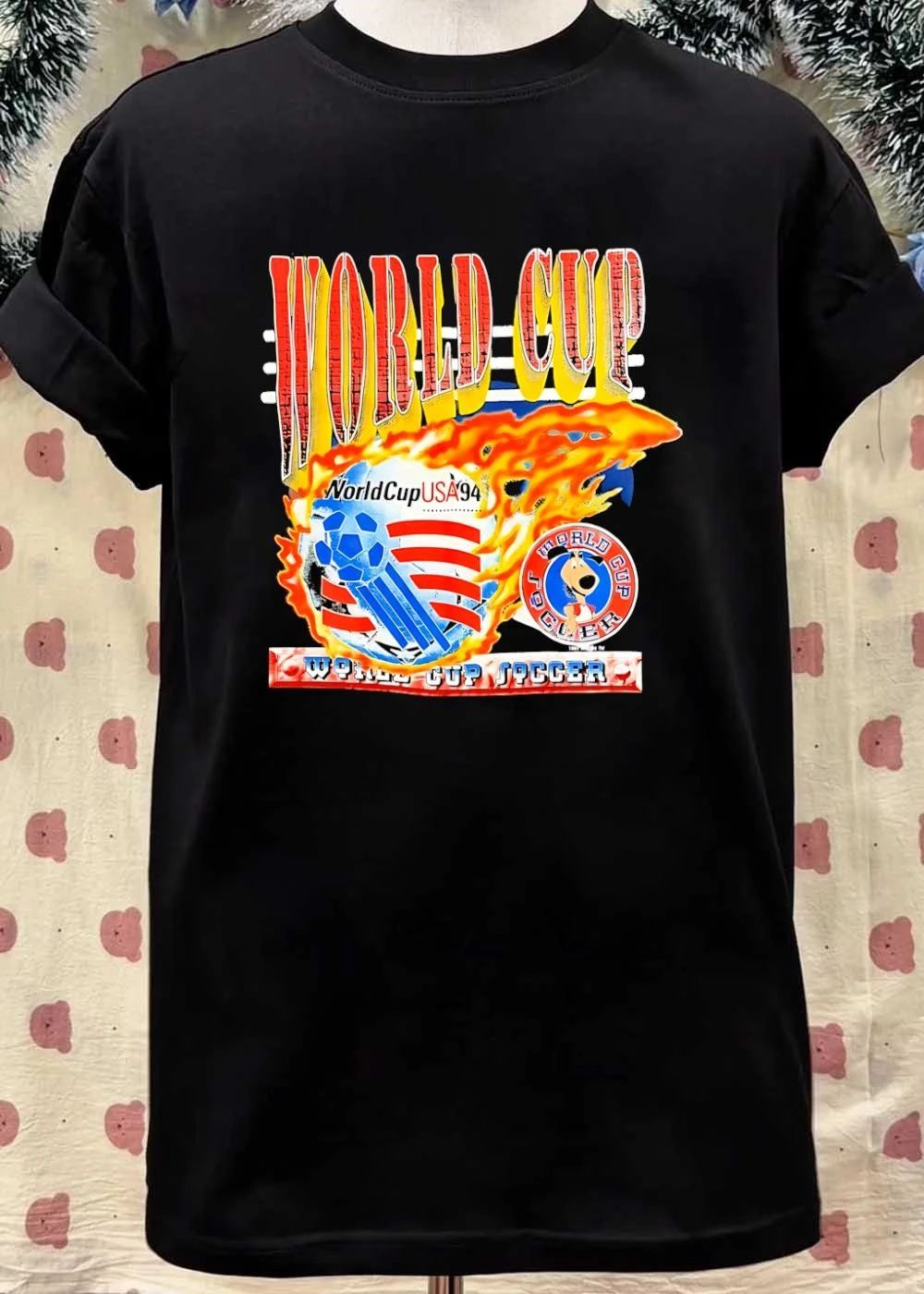Magic Johnson Ts World Cup Soccer USA 94 World Cup Soccer T-Shirt