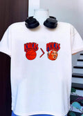 Knicks Greater Than Pricks Donald Trump Basketball Mashup T-Shirt