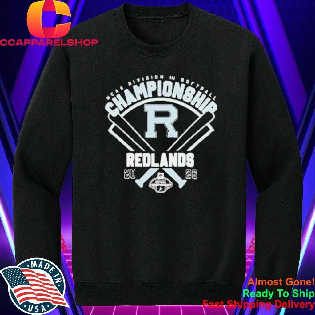 2026 NCAA Division III Softball Championship Redlands Bulldogs Shirt