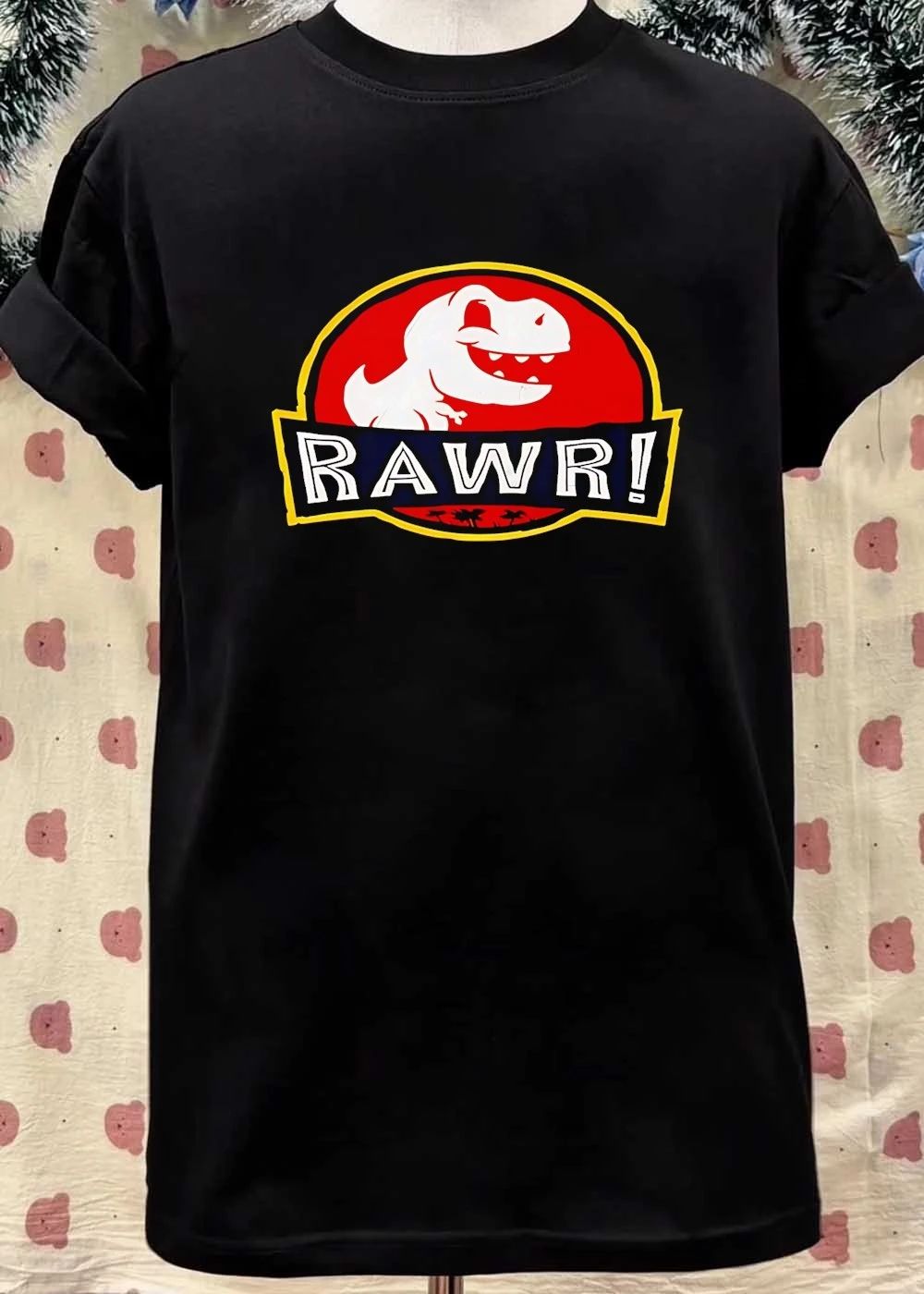 Rawr Dinosaur Graphic T-Shirt