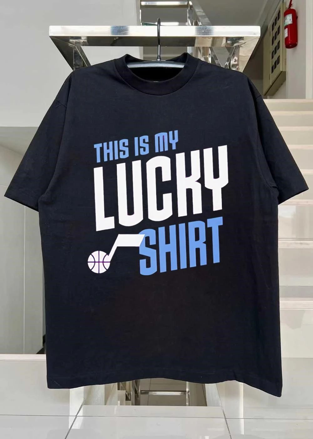 Lucky Fan Gear This Is My Lucky Shirt Utah Jazz T-Shirt