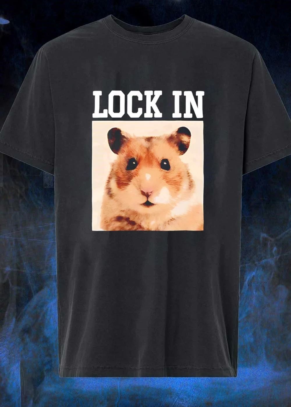 Lock In Hamster Graphic Shirt
