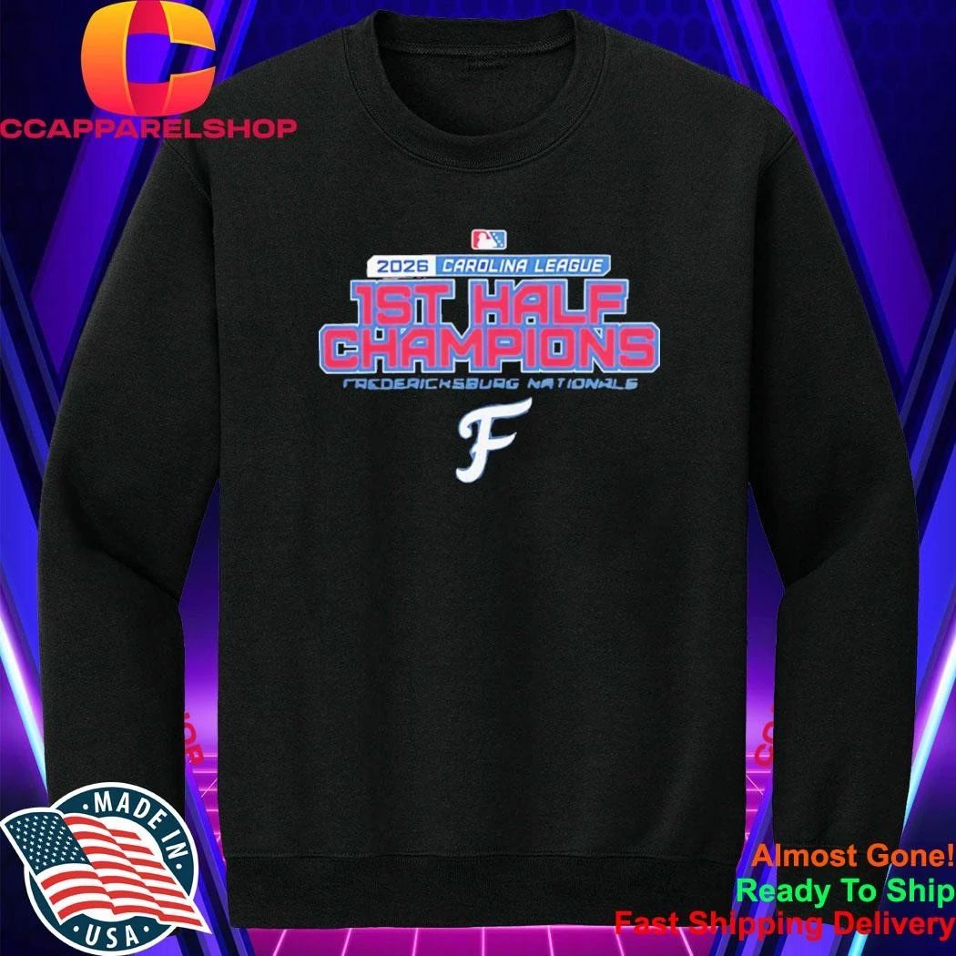 Fredericksburg Nationals First Half Champions 2026 Shirt