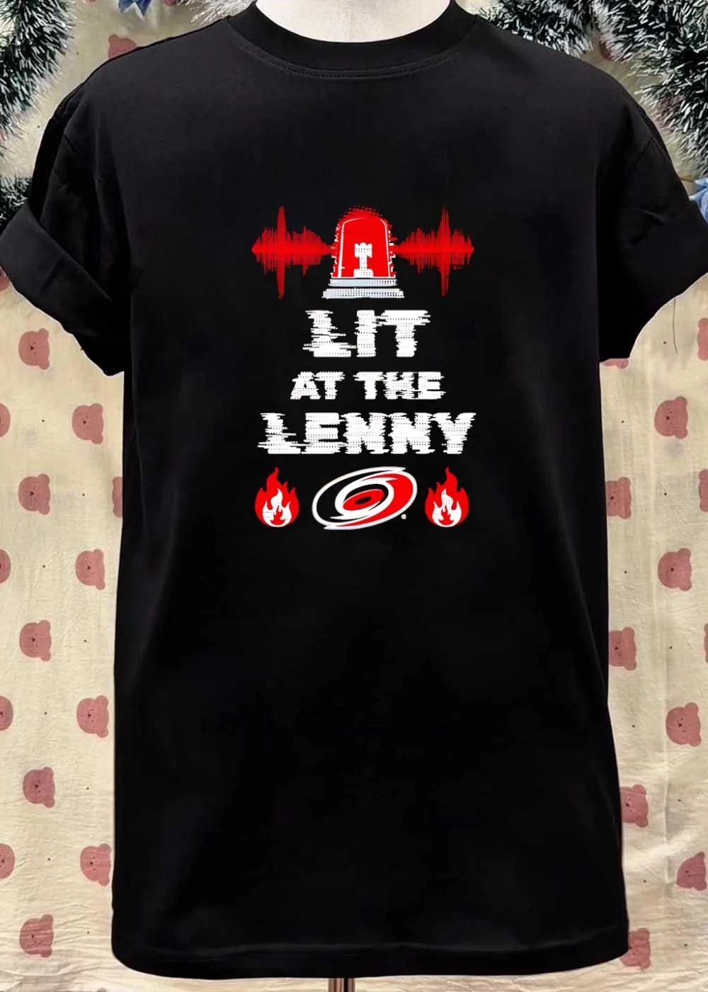 Lit at the Lenny Carolina Hurricanes T-Shirt