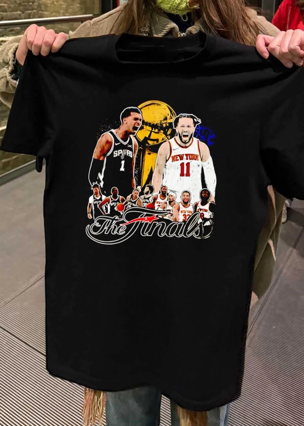 The Finals Victor Wembanyama Jalen Brunson Spurs Knicks T-Shirt