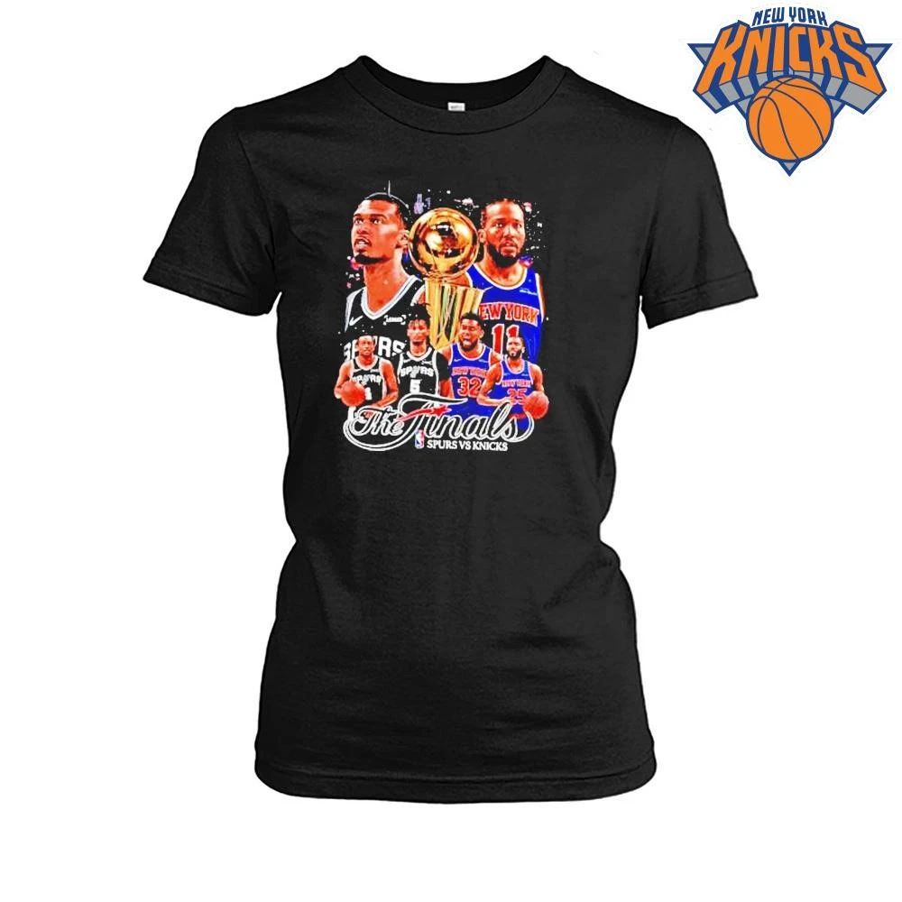 Wembanyama Johnson Brunson Randle Towns Spurs Knicks The Finals Nba 2026 Shirt