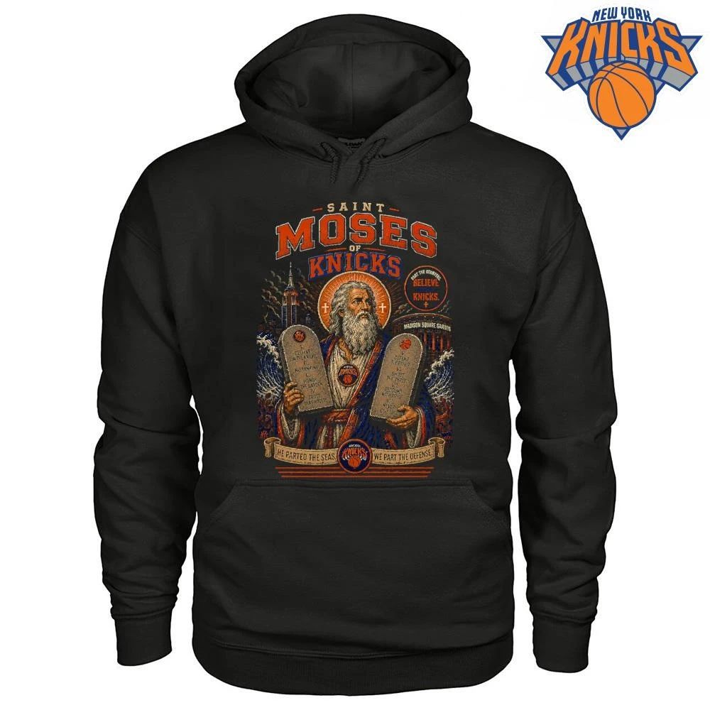 Saint Moses Of Knicks Part The Doubters Believe basketball New York Knicks NBA Champions 2026 Shirt
