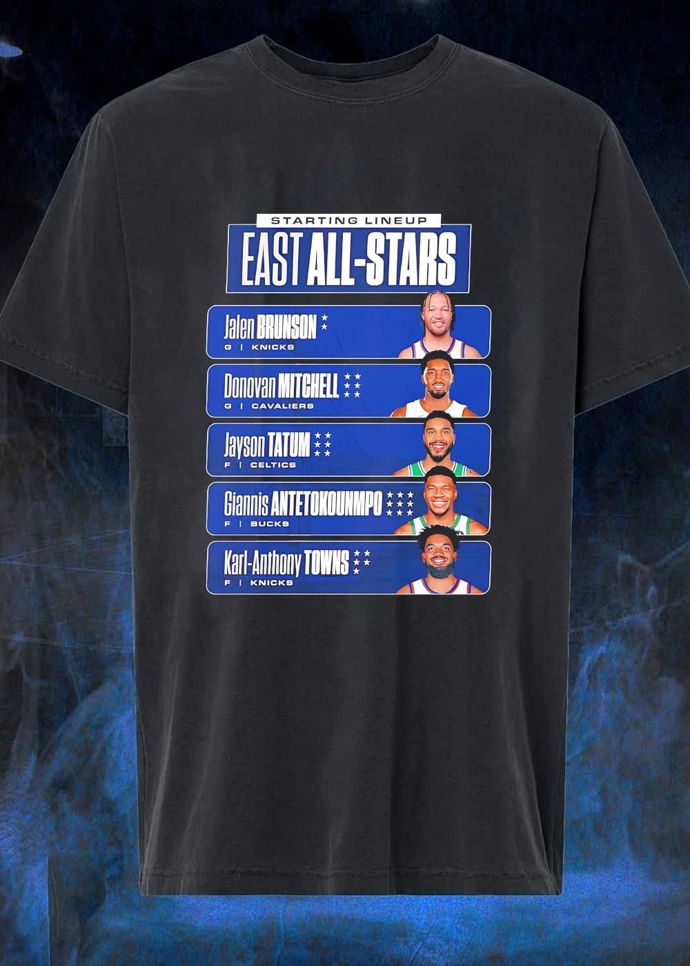 Starting Lineup East All-stars shirt