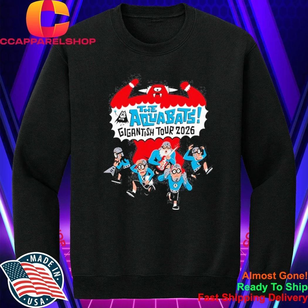 The Aquabats Gigantish Tour 2026 Shirt