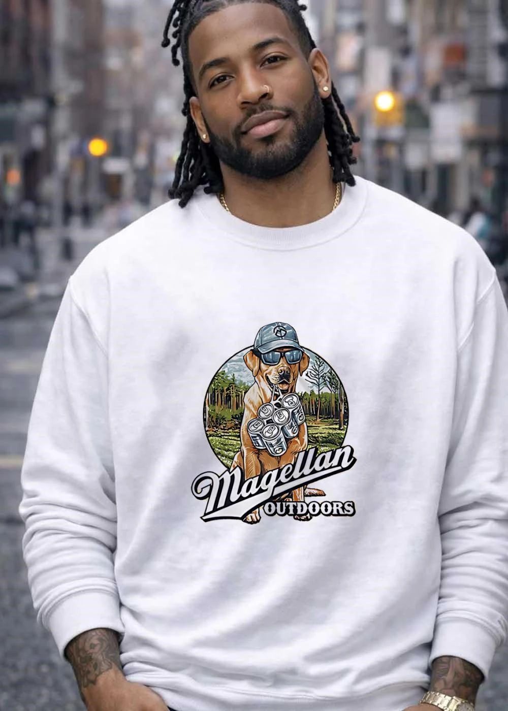 Magellan Outdoors Labrador Retriever Carrying Six Pack T-Shirt