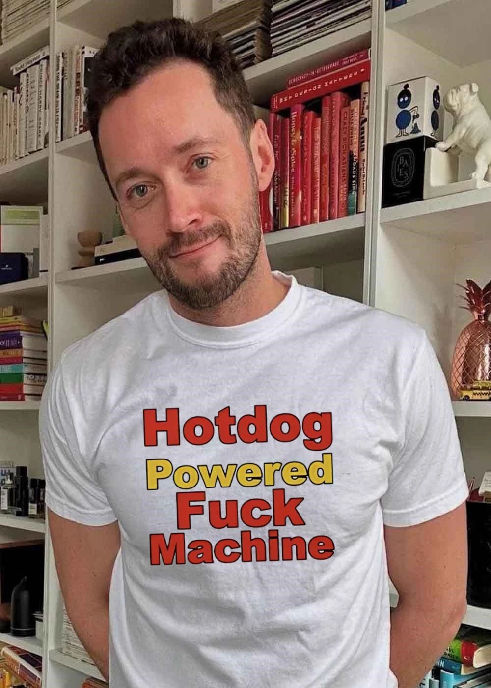 Hotdog Powered Fuck Machine shirt