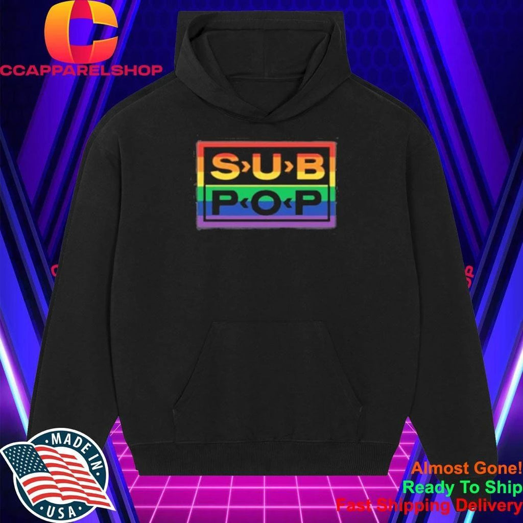 Sub Pop Logo Rainbow Shirt
