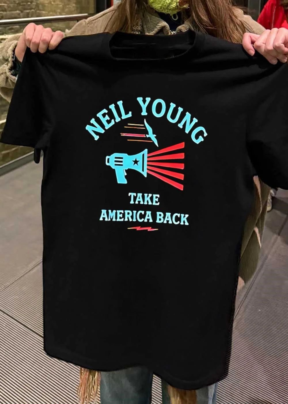 Neil Young take America back shirt