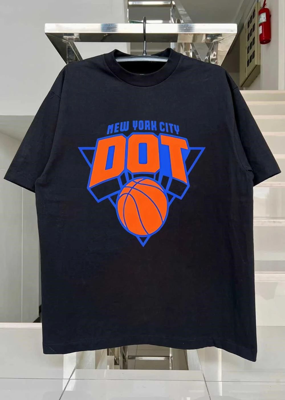 NYC DOT Basketball New York City DOT Logo T-Shirt