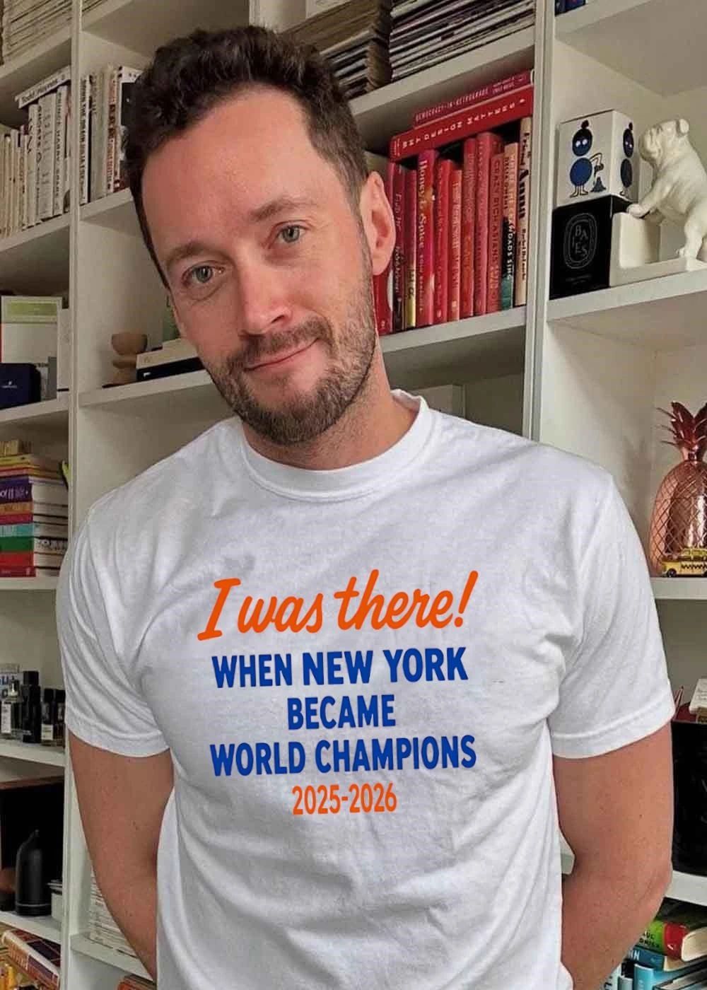 Fan Commemorative I Was There When New York Became World Champions 2025 2026 Shirt