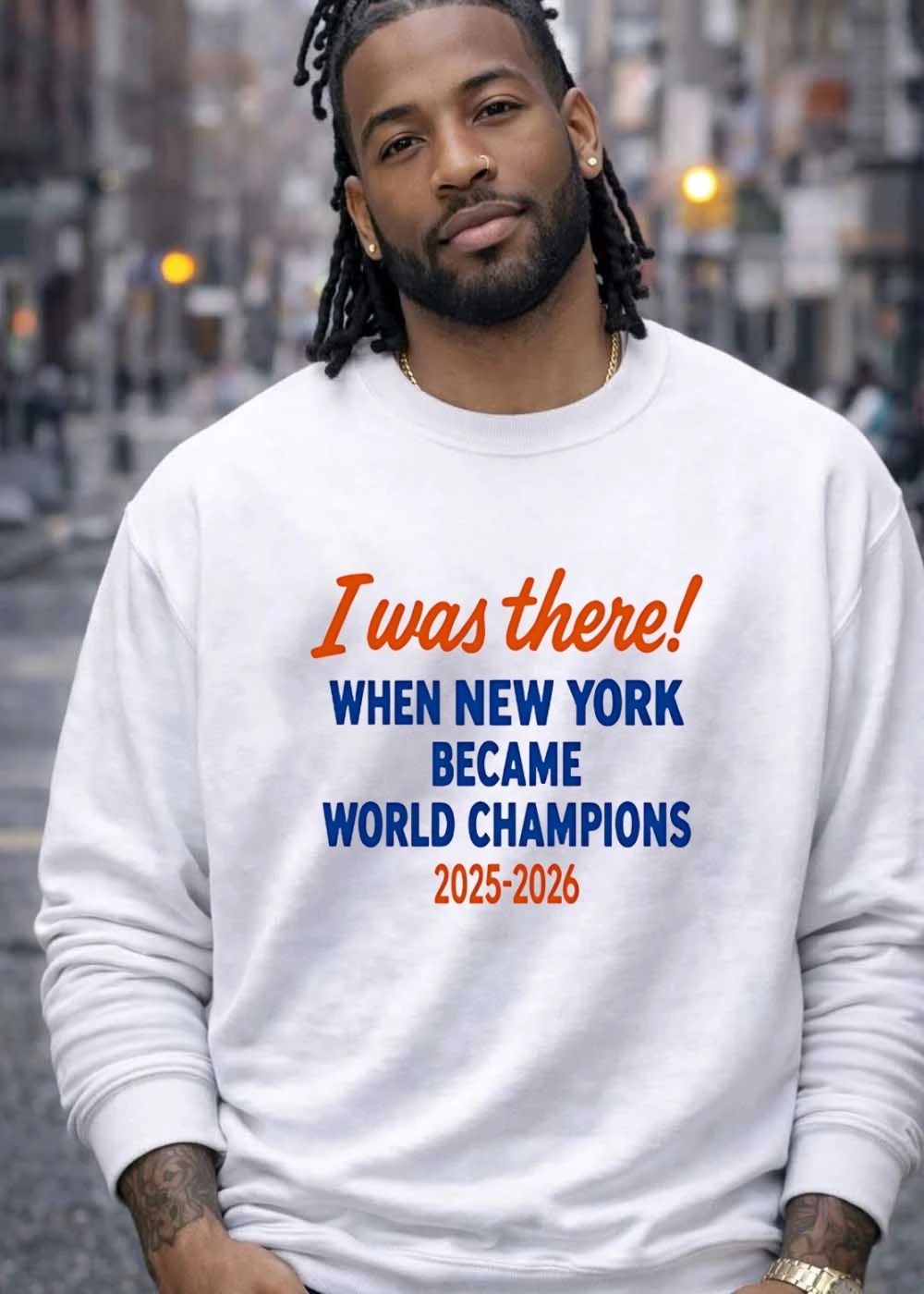 I Was There When New York Became World Champions 2025-2026 Knicks T-Shirt
