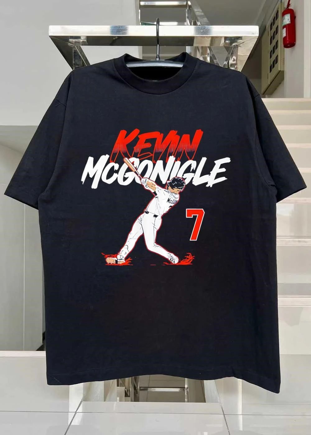 Kevin McGonigle Number 7 Detroit Tigers Baseball Player shirt