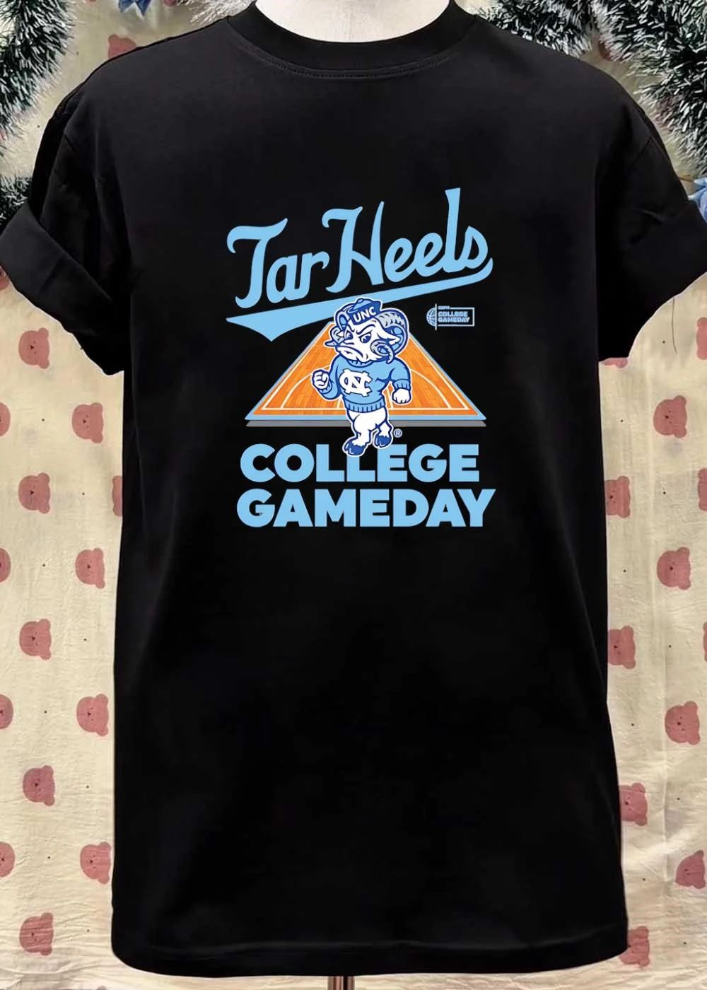 UNC Tar Heels College Gameday Basketball Rams Mascot T-Shirt