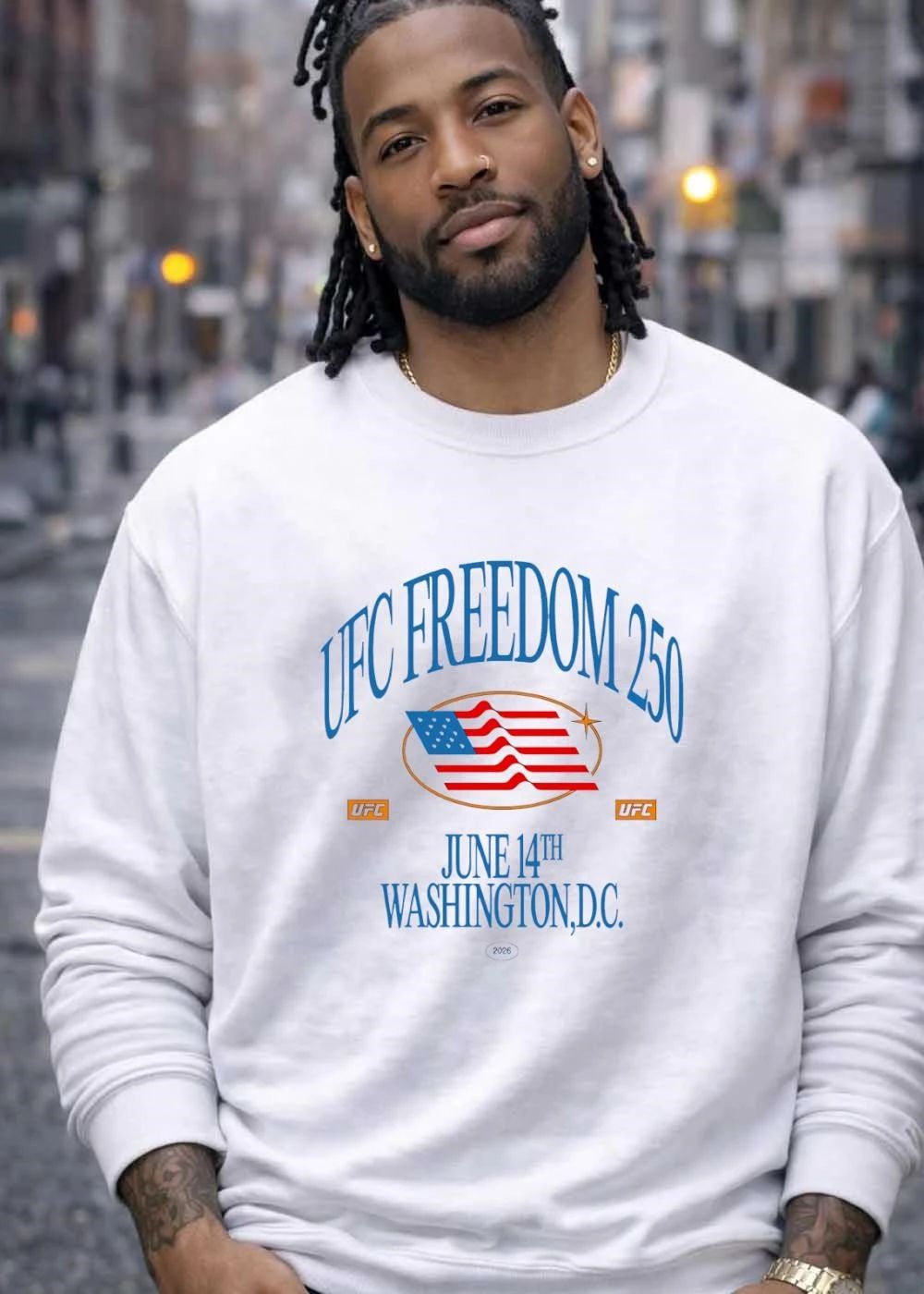 UFC Freedom 250 June 14th Washington DC 2026 Sport MMA T-Shirt