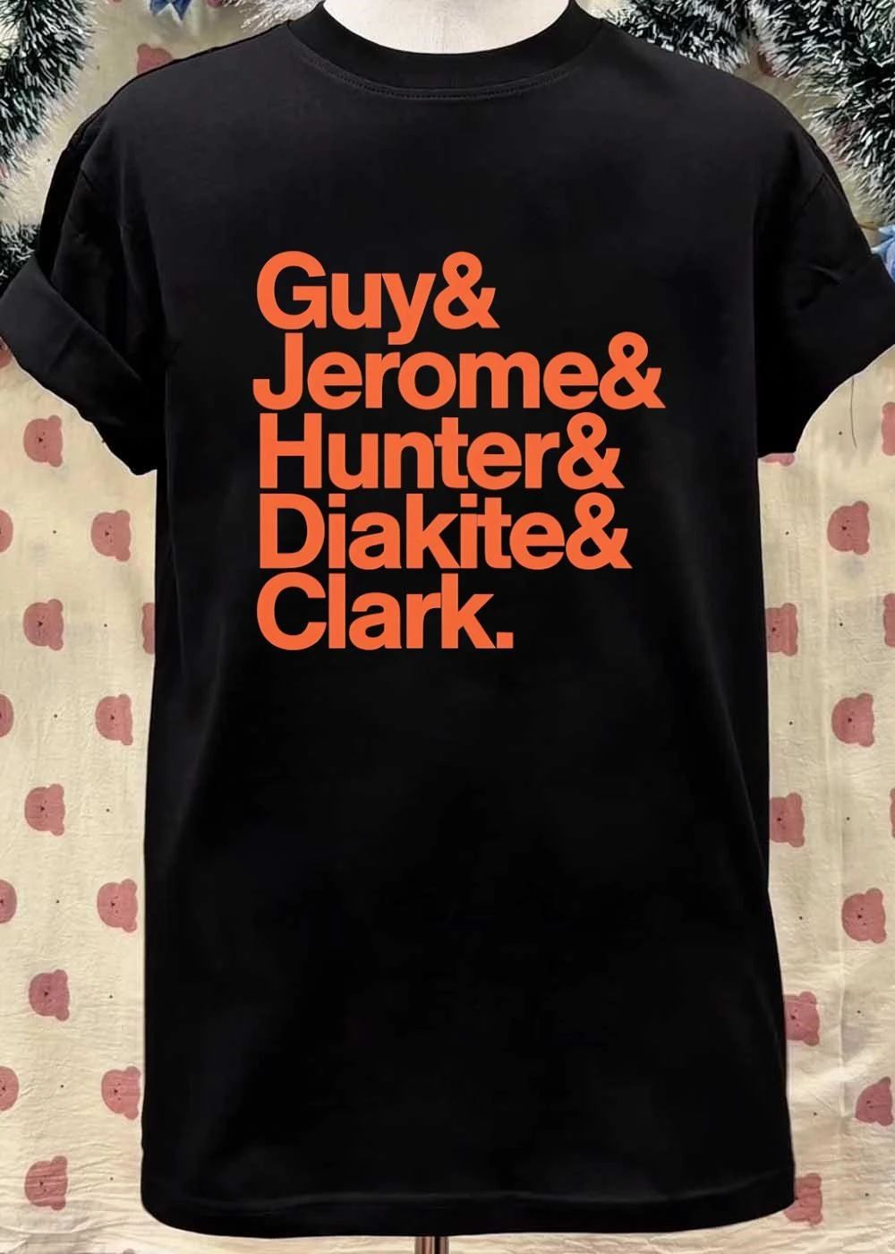 Guy Jerome Hunter Diakite Clark and Shirt