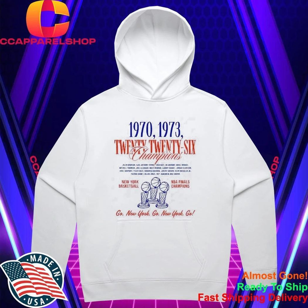 2026 Knicks NBA Finals Champions Fan Celebration Shirt