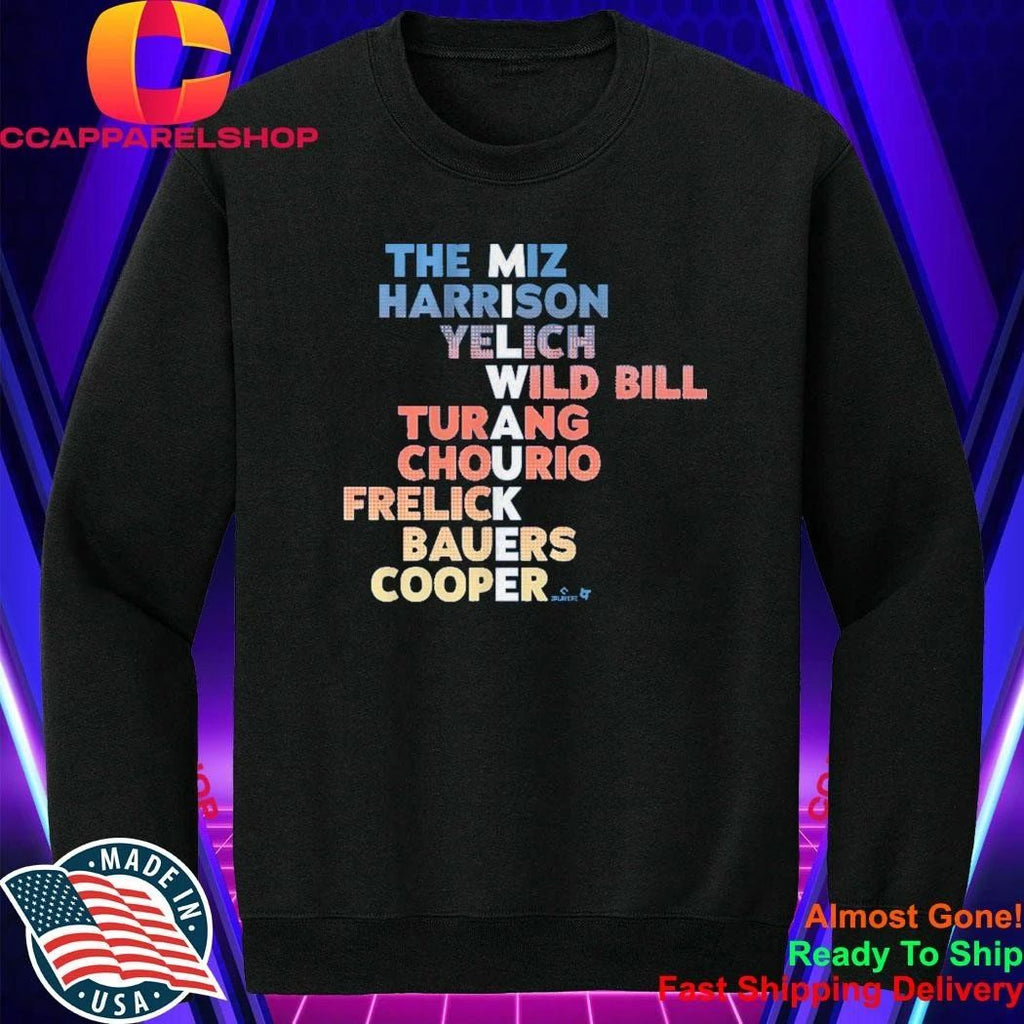 Milwaukee Baseball Names 2026 Shirt