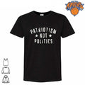 Patriotism Not Politics Vintage Distressed Black Shirt