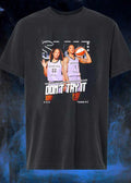 Cover Collection June July 2026 Veronica Burton and Gabby Williams Don’t Try It Golden State Shirt