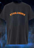 Nyxolandria Orange Text T-Shirt