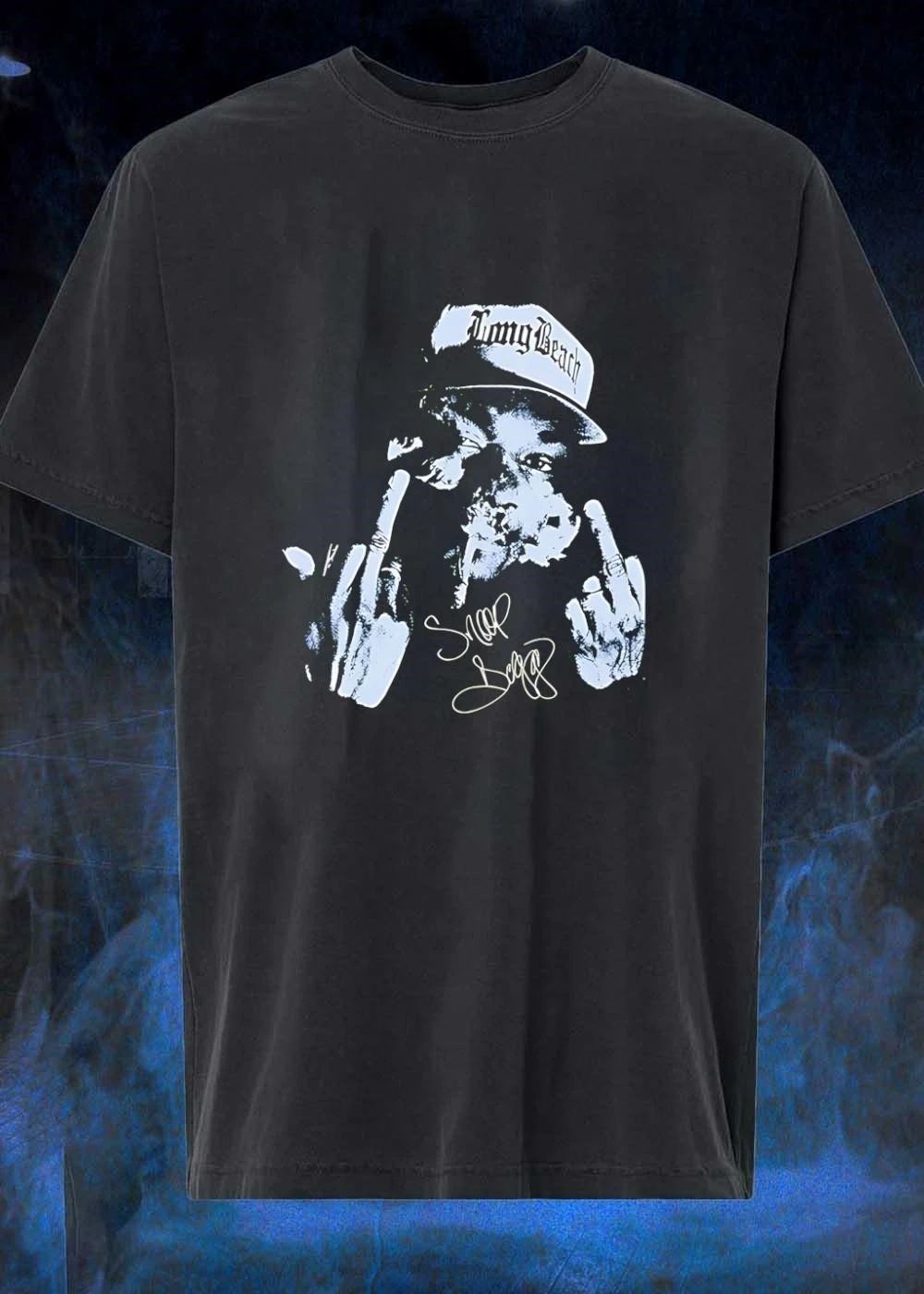 Snoop Dogg Long Beach Unfiltered Vibe Middle Fingers Up 2026 Icon Shirt