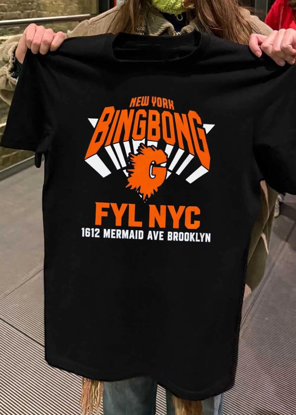 1612 Mermaid Ave Brooklyn New York Bingbong Fyl NYC T-Shirt